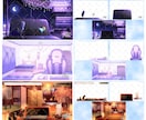 背景イラスト制作いたします VTuber/ゲーム/IRIAMなどの背景にぴったり！ イメージ2