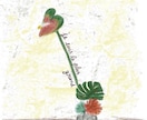 商用可！おしゃれな花や果物のイラスト描きます お直し無制限！ノベルティやグッズ制作、アイコンにも人気♡ イメージ6