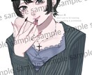 アイコンや1枚絵、キャラデザインまで幅広く承ります 50件以上の実績があり、塗り方や絵柄の調整も可能です イメージ1