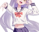 キャッチ―でかわいいイラスト描きます 配信用イラスト・サムネイルなど！短納期可能 イメージ2