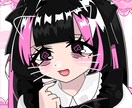 SNSのアイコン〜1枚絵かきます 地雷系〜V様の1枚絵等描きます！最短1日納品致します！ イメージ2