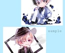 可愛いミニキャライラストお届けいたします 透明感のあるイラストをお描きいたします！お気軽にご相談下さい イメージ6