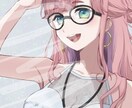 あなたの理想の可愛いイラスト制作いたします 円滑なやり取りと柔軟な対応！活動者様の手助けをさせて下さい！ イメージ3
