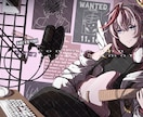 商用利用可。歌ってみたや、色んなイラスト制作します MVイラスト・一枚絵・立ち絵・アイコン等 イメージ7