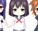 ＳＮＳなどで使える女性キャラアイコン描きます 丁寧に仕上げます。まずはご相談ください。 イメージ5