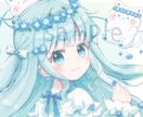 修正無料◎ふわふわ可愛いイラストをお届けします X、YouTube、グッズなど様々な用途で使用可能です◎ イメージ2