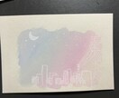 ハガキにイラスト描きます お手紙を添えて大切な人への贈り物にもどうぞ。 イメージ8