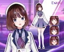 早い！安い！高品質！Vtuber全行程制作します 最速10日✅1万円引き(live2dモデリング込)✅ イメージ7