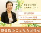 忙しい整骨院院長をサポートします SNS・ブログ更新代行サービス【週2SNS更新＋週1ブログ】 イメージ1