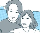 お写真をシンプルおしゃれな似顔絵風イラストにします 商用利用◎SNSや動画配信に！自分だけのオリジナルアイコン♡ イメージ3