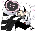 カップルイラスト，夢絵，夢漫画描きます ポップで可愛い夢絵イラストを描きます！ イメージ2