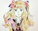 アナログ水彩イラストでアイコン描きます 【大切なオリキャラ】を水彩で！ご希望の方には原画送付もします イメージ6