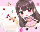 アイコンやサムネイル,グッズ用イラストを描きます 丁寧で綺麗な色使いのかわいいイラストを描かせていただきます♪ イメージ3