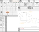 丁寧で工場に伝わりやすい【縫製仕様書】を作成します 長年繊維商社とアトリエブランドで培った経験を活かします イメージ2