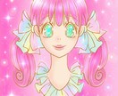 一番の『可愛い』をあなたに*♬1枚絵お描きします ⭐︎カラフルでポップなイラスト☆ イメージ3