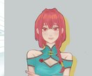厚塗り系SNSのアイコン作成します 事前カウンセリングで納得いくイラストを提供！！ イメージ2