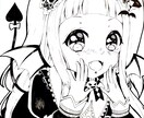キャラクターの色紙描きます 一点物が欲しい方に色紙描きます！ イメージ2