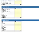 入力するだけで家計が見える化するシートを提供します 穴埋め感覚で家計の課題が見えるツール イメージ6