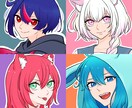 等身イラストお描きします 商用利用◎かっこいいオリジナルキャラクターを！ イメージ1
