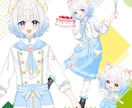 高品質Vtuberデビューを全力でサポートします 表情4点付き！著作権譲渡！企業実績多数 イメージ9