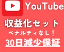 YouTube収益化させます 登録者数1000人＆4000時間達成セット！ イメージ1