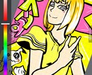SNSアイコン等、似顔絵、カップル描きます SNSアイコン用等のオリキャラ、似顔絵、描きます！ イメージ2