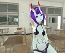 MMDやVTuber用３Dモデル制作いたします デザイン画をもとに３Dキャラクターを制作します イメージ9