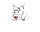 シンプルでかわいいイラスト、アイコン描きます 落書き帳から飛び出して来た様な、優しいイラスト描きます。 イメージ10