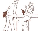 ゆるくてていねいなシンプルイラストを描きます ていねいに情報を拾い、シンプルかつ味のある絵です イメージ2