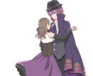あなたの妄想をイラストにします 背景付き、ココナラ最安価であなたの妄想を夢絵に！ イメージ6