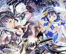 ｖtuber・版権・立ち絵・キラキラ男女絵描きます 周年・誕プレ・夢絵・版権キャラやｖ・配信スチルなどご用意 イメージ3