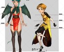 立ち絵イラスト作成いたします ゲーム、TRPGなど用途に合わせて立ち絵を制作いたします！ イメージ2