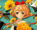 歌ってみたMV・一枚絵を制作します 10件以上の依頼実績あり！目に留まるイラスト作成 イメージ1