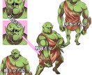世紀末、ならず者、汚い金持ち等のキャラ作ります 幅広いジャンルに対応！ダイナミックな戦闘差分も！ イメージ5
