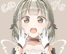 SNS用アイコンイラストお描きします かわいい系の女の子アイコンイラストをお描きします！ イメージ2