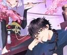 綺麗め男性キャラクター描きます SNSアイコン⭐︎動画のサムネイル⭐︎表紙や挿絵にぴったり！ イメージ2