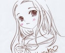 ゆるふわなシンプルな線の似顔絵をお描き致します シンプルな少し漫画タッチなイラストです(˶' ᵕ ' ˶) イメージ1