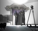 アニメ風イラスト描きます！◉GIF動画にもできます ラフ段階の修正無制限！商用･著作権料含◎様々な用途に使用可能 イメージ9