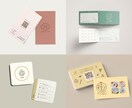 あたたみのある心に残る名刺ショップカードを作ります ご納得いくまで修正◎印刷用データお渡しします！ イメージ1