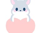 可愛いぬいぐるみイラスト描きます 世界に一つだけのぬいぐるみイラスト作成します イメージ4
