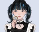 可愛らしい女の子アイコンを厚塗り風で制作いたします 少しリアルでかわいい女の子を描くのが得意です イメージ4