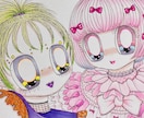 独特で可愛い！個性的な絵柄でかわいくしちゃいます 完全手描き！アナログイラストであなたの魅力を引き出します イメージ8