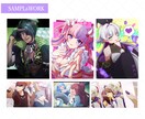 綺麗で目を引く１枚イラスト描きます 商用利用可能なイラスト制作！SNS・サムネ・グッズ等も対応！ イメージ6