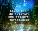 あなたの10天体・ホロスコープで読みます 恋愛・金運・仕事運・転職・開運・宿命・人生・生きづらい・才能 イメージ7
