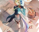 最短3日！厚塗りでお好みのイラスト描きます 動画サムネイル、キャラクターデザイン、背景イラストなど イメージ1