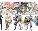 SNSアイコン、TRPG立ち絵描きます 様々な雰囲気に対応！あなたのイメージに近づけます！ イメージ4