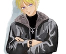 イケメンの立ち絵かきます 小物描くの得意です！カッコよく描けます！ イメージ1