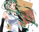 商用利用可！一枚イラスト作成します アイドルのような輝く一枚をお届けします！ イメージ6