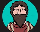 シンプルでインパクトのある似顔絵を描きます アイコン・プレゼント用等お気軽にご相談ください^^ イメージ3