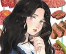 綺麗系から可愛い系まで！アイコン作成します あなたの好みにマッチしたイメージ通りのアイコンを描きます！ イメージ2